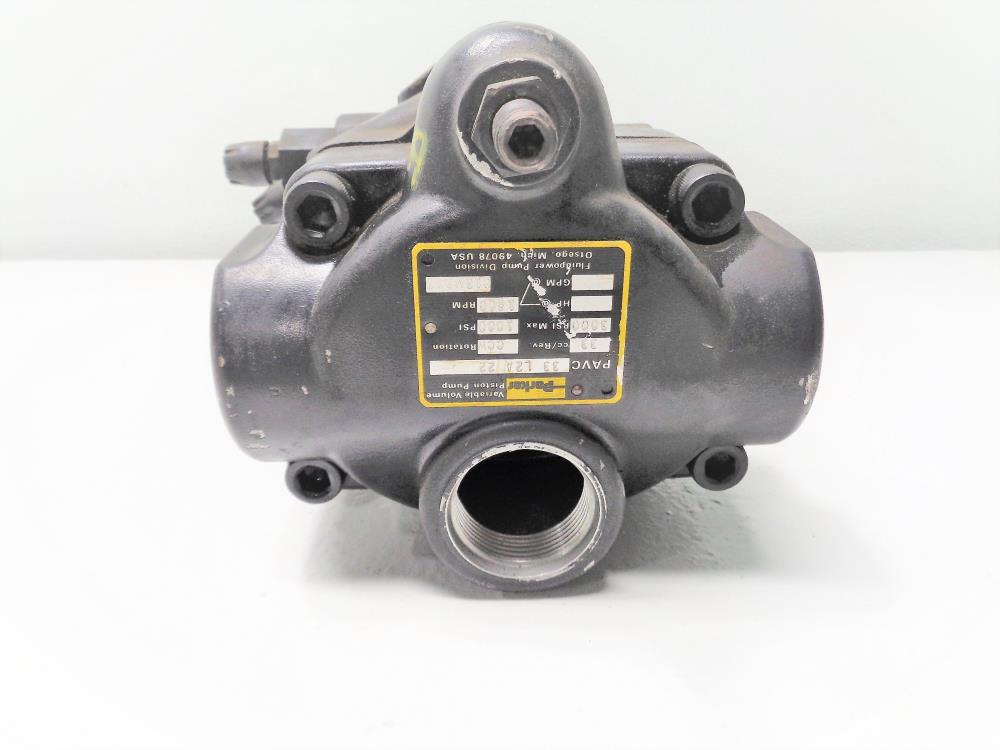 Parker Hydraulic Variable Volume Piston Pump #PAVC 33 L2A 22